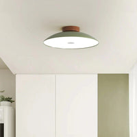 Cream Iron Hallway Ceiling Fixture