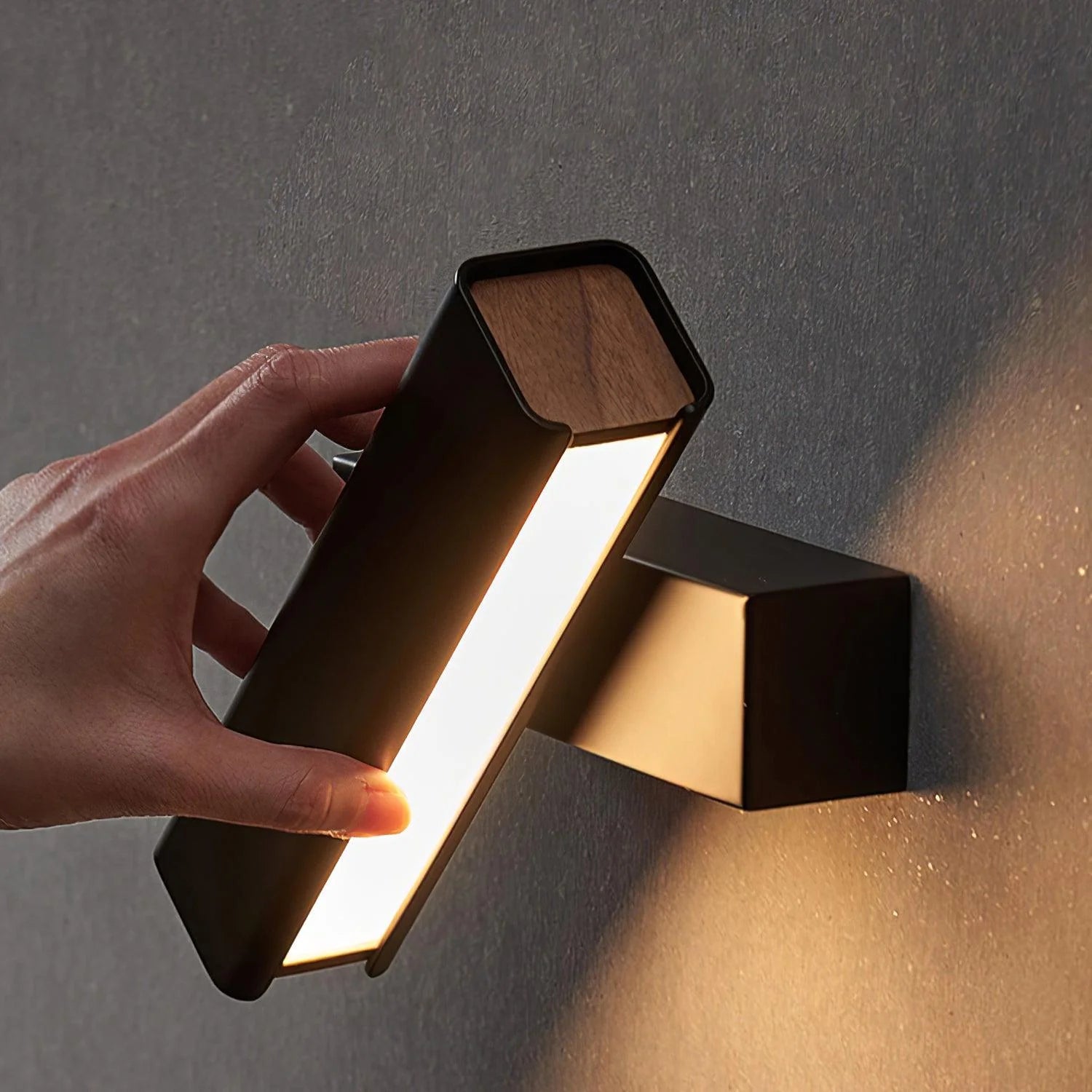Applique murale LED rotative moderne