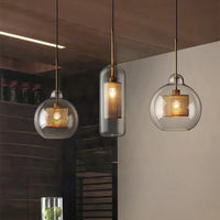Contemporary Chiswick Glass Pendant Light