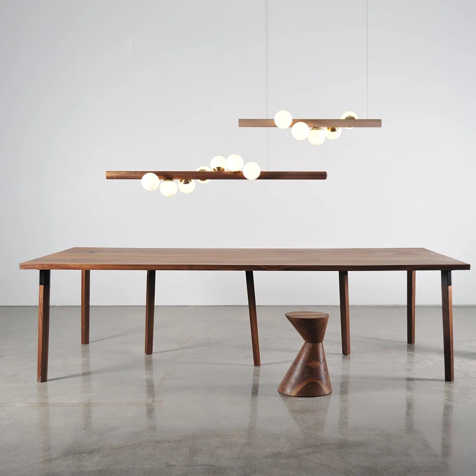 Lampada a sospensione in legno nordico