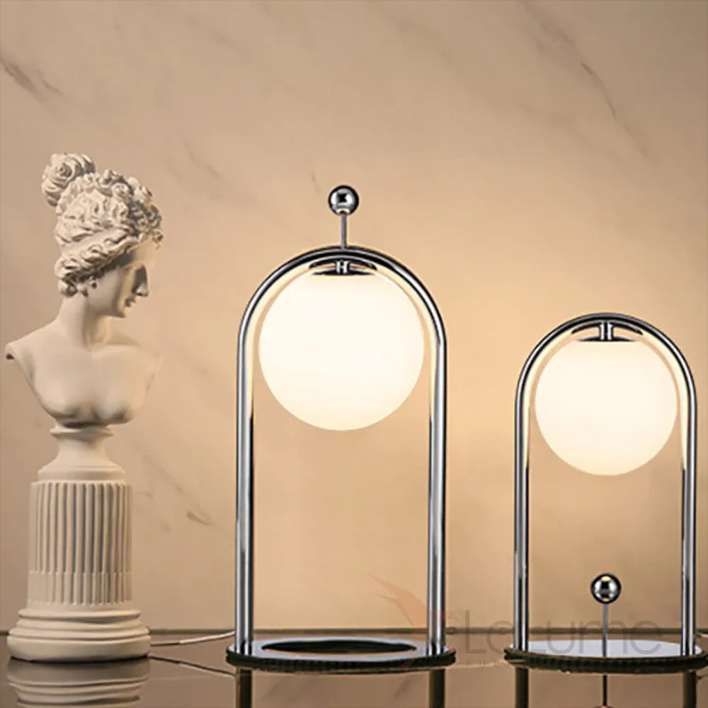 Moderne luksusbedskabsbordlampe