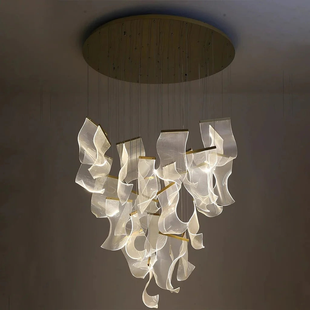 Lampadario postmoderno di lusso creativo