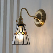 Lampada da parete Tiffany in stile Art Nouveau