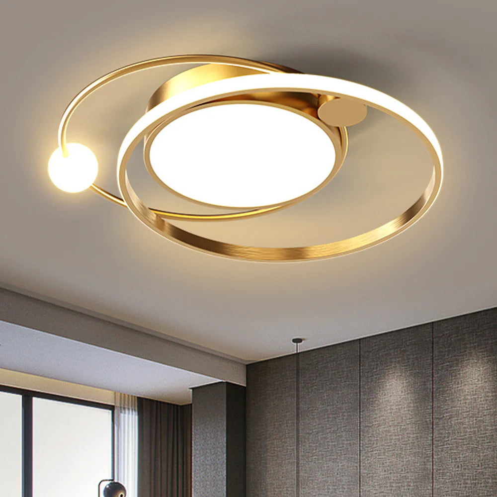 Stylish Round Acrylic Ceiling Light
