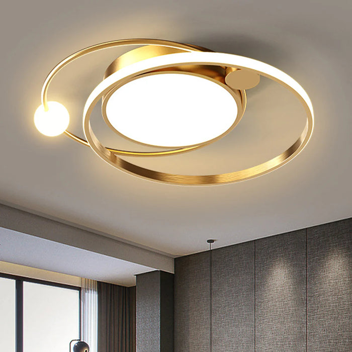 Artistic Circle LED Ceiling Fixture