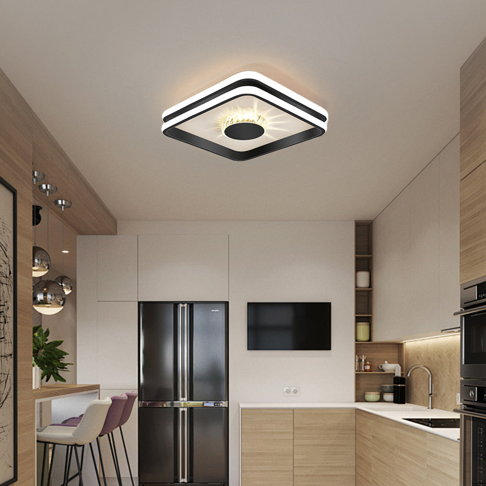 Plafond en cristal chic moderne