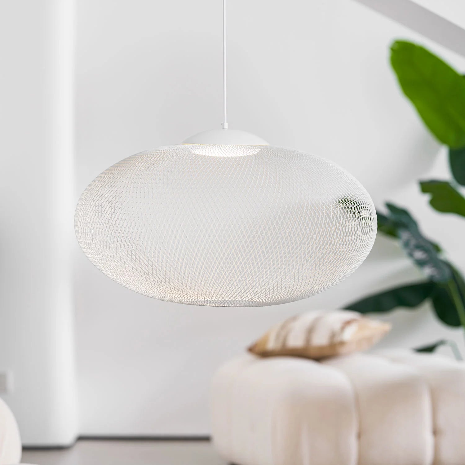 Lampada a sospensione a rete a filamento