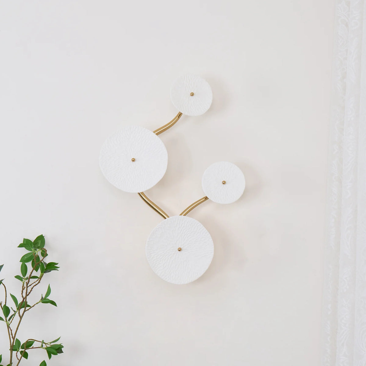 Lotus Bloom Wall Sconce