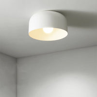 Scandinavian Round Iron Ceiling Light
