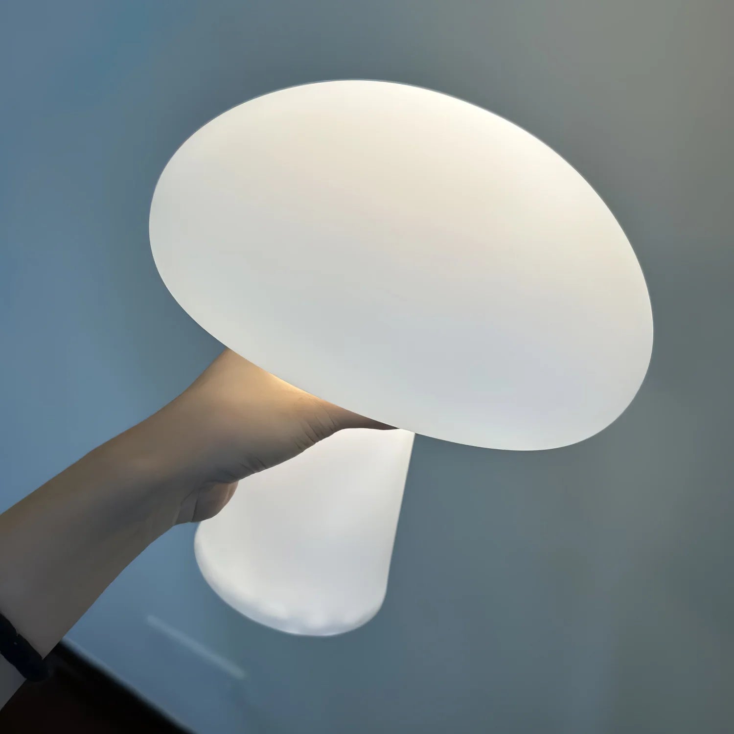 Modern Mushroom Polyethylene Table Lamp