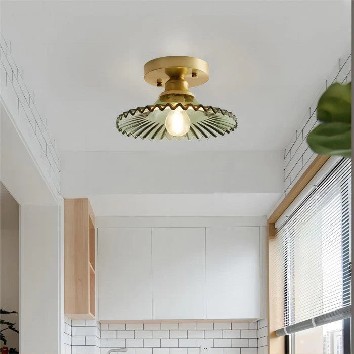 Lampada da soffitto semplice creativa francese