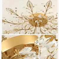 Nordic Modern Crystal Ceiling Chandelier