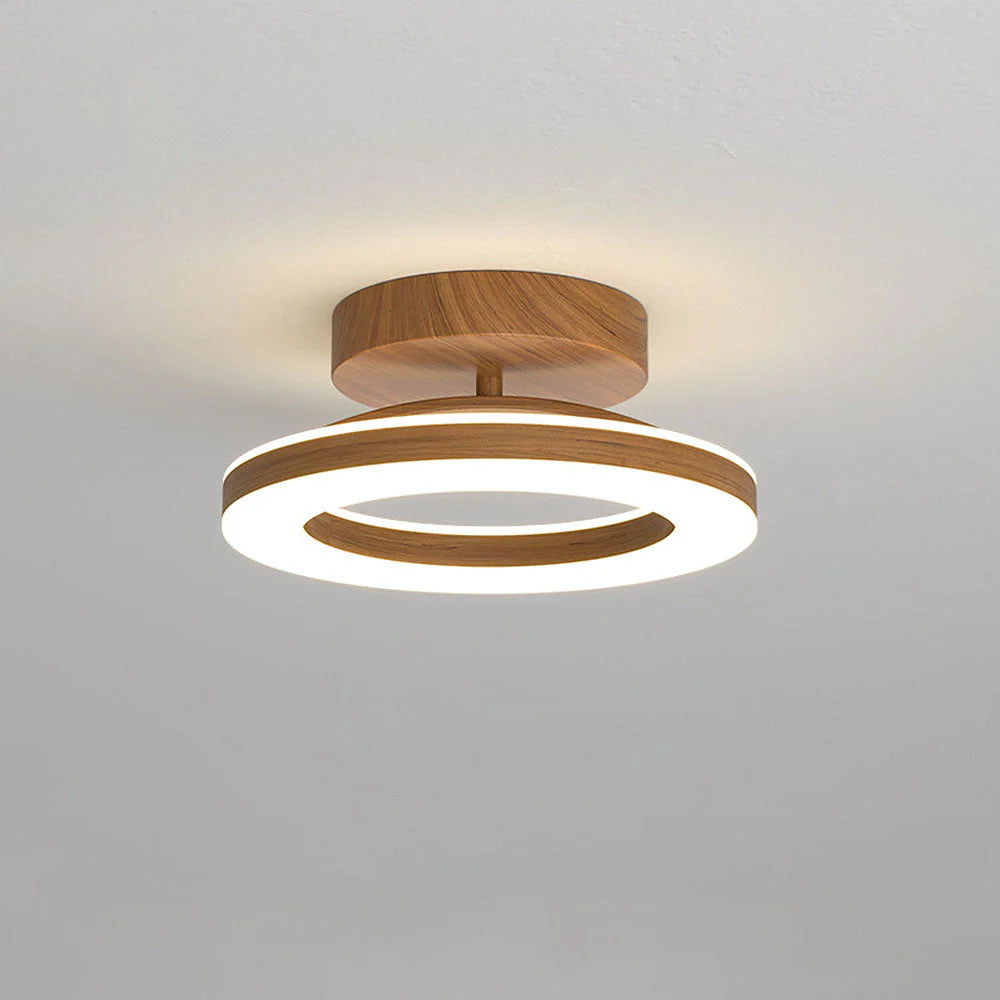 Plafonnier de couloir rond moderne nordique