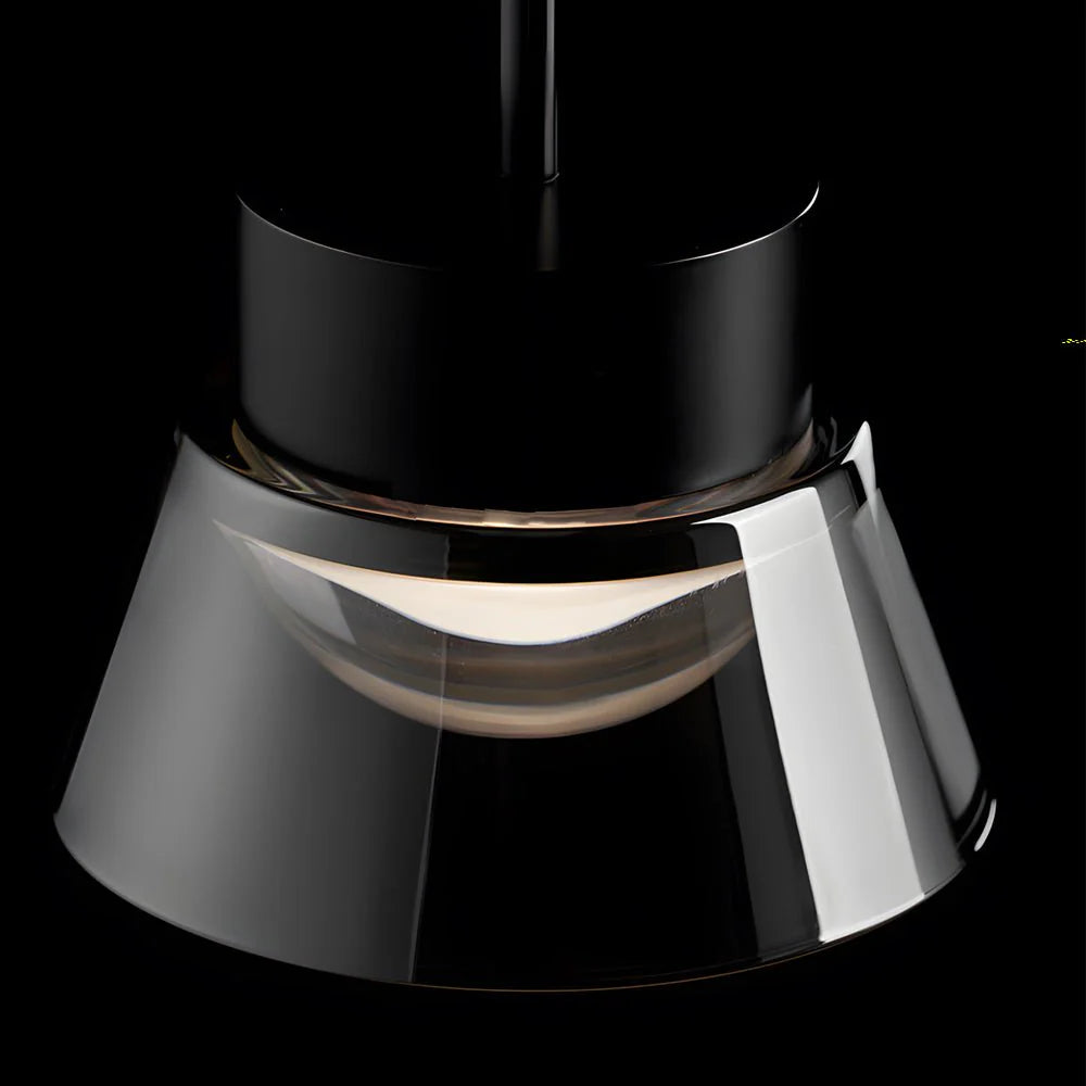 Italiensk minimalistisk glas pendellys