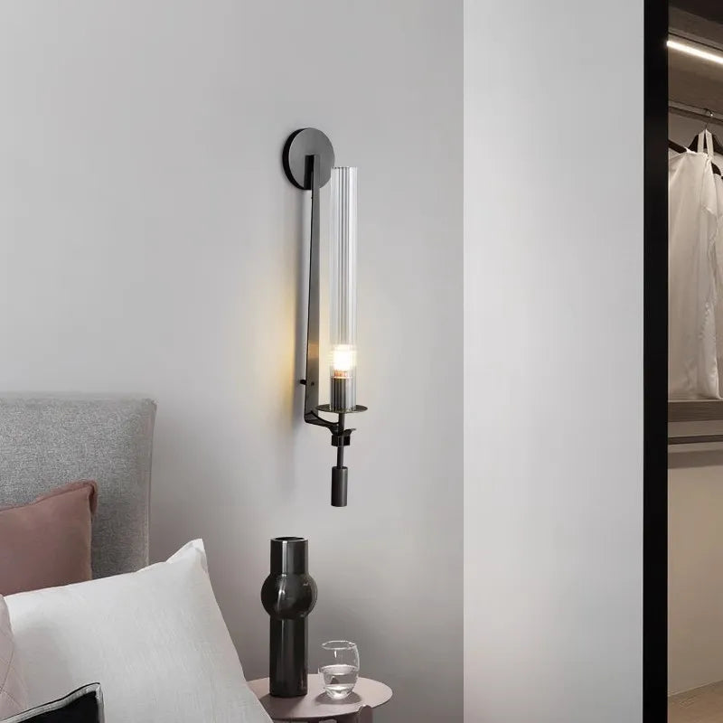 Modern Gold Metal Wall Light
