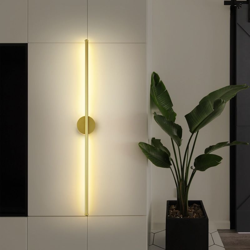 Applique murale élégante en métal SlimLine