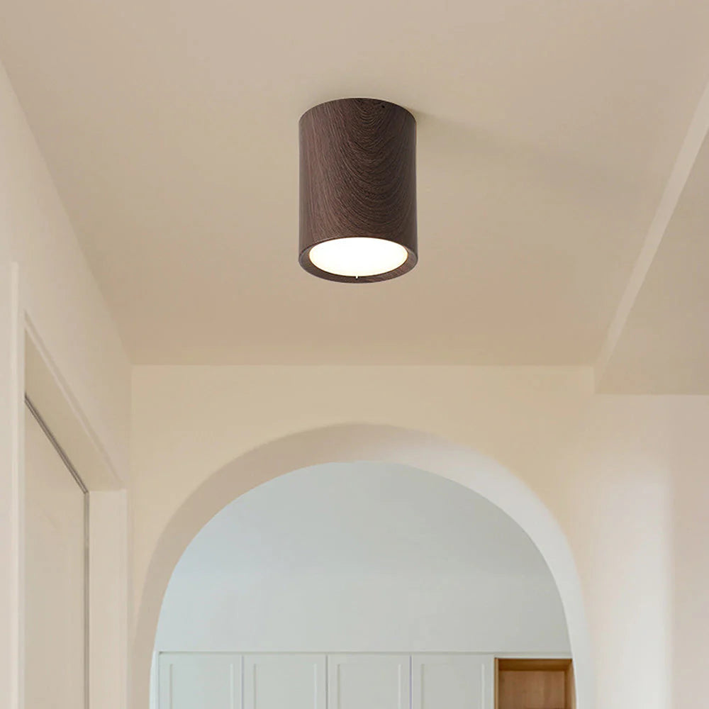 Plafoniera a LED in stile amaretto