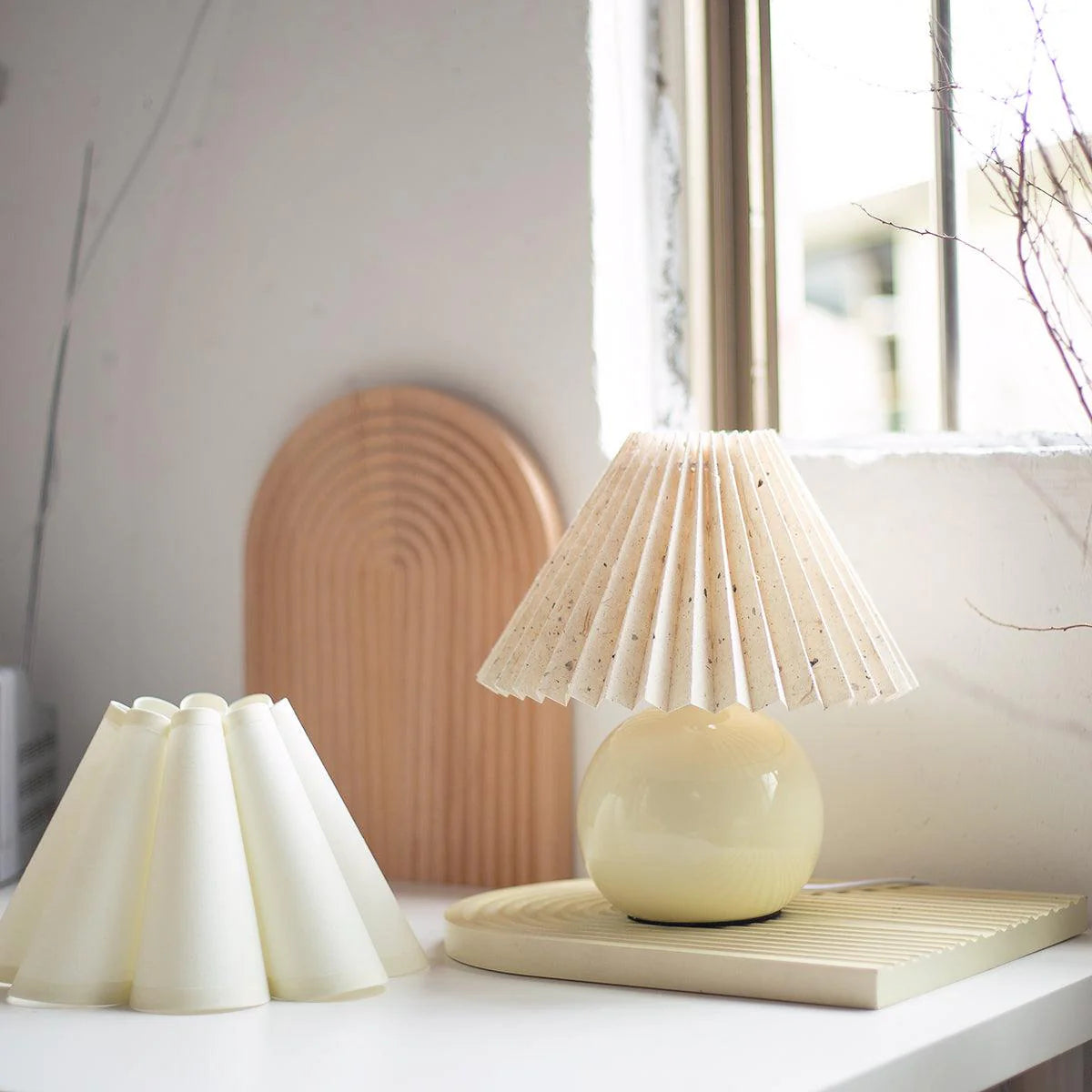 Kicsi foldet bordlampe