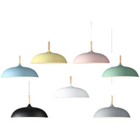 Glarefusion Modern Simple Dome Pendant Light