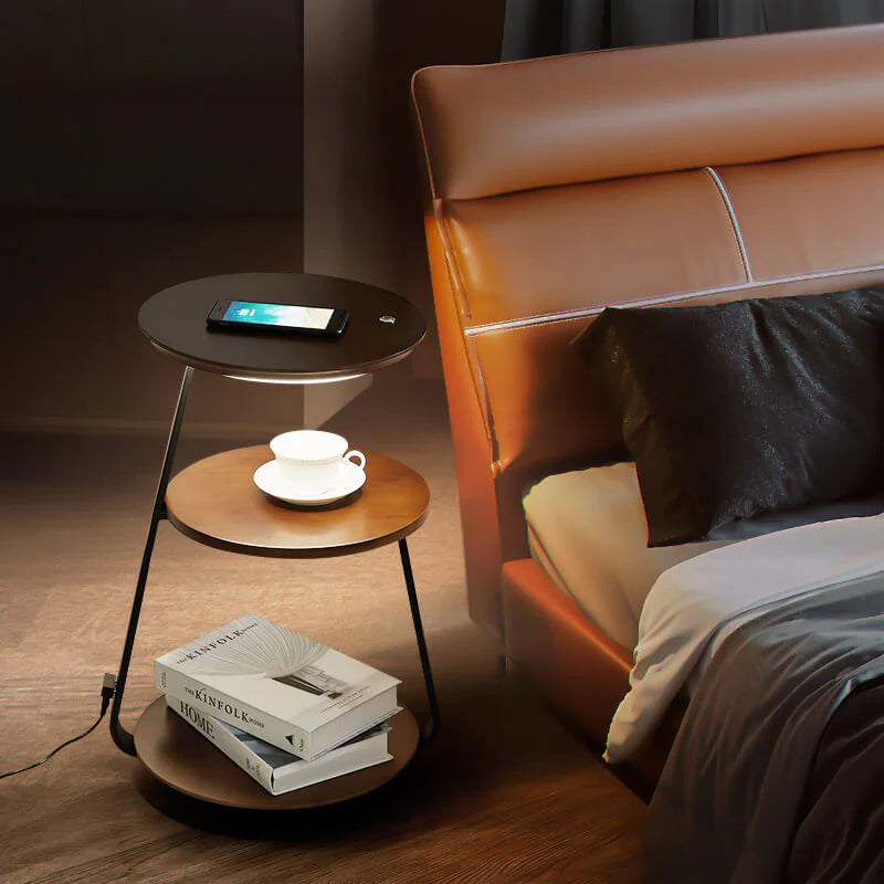 Lampadaire multicouche rechargeable créatif