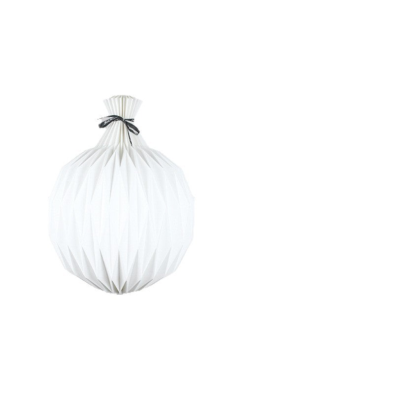 Nordic Modern Geometric Paper Pendel Light