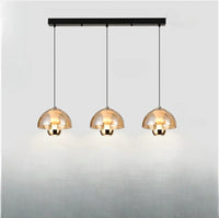 Nordic 3 Heads Glass Kitchen pendel Light