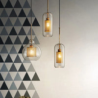 Contemporary Chiswick Glass Pendant Light