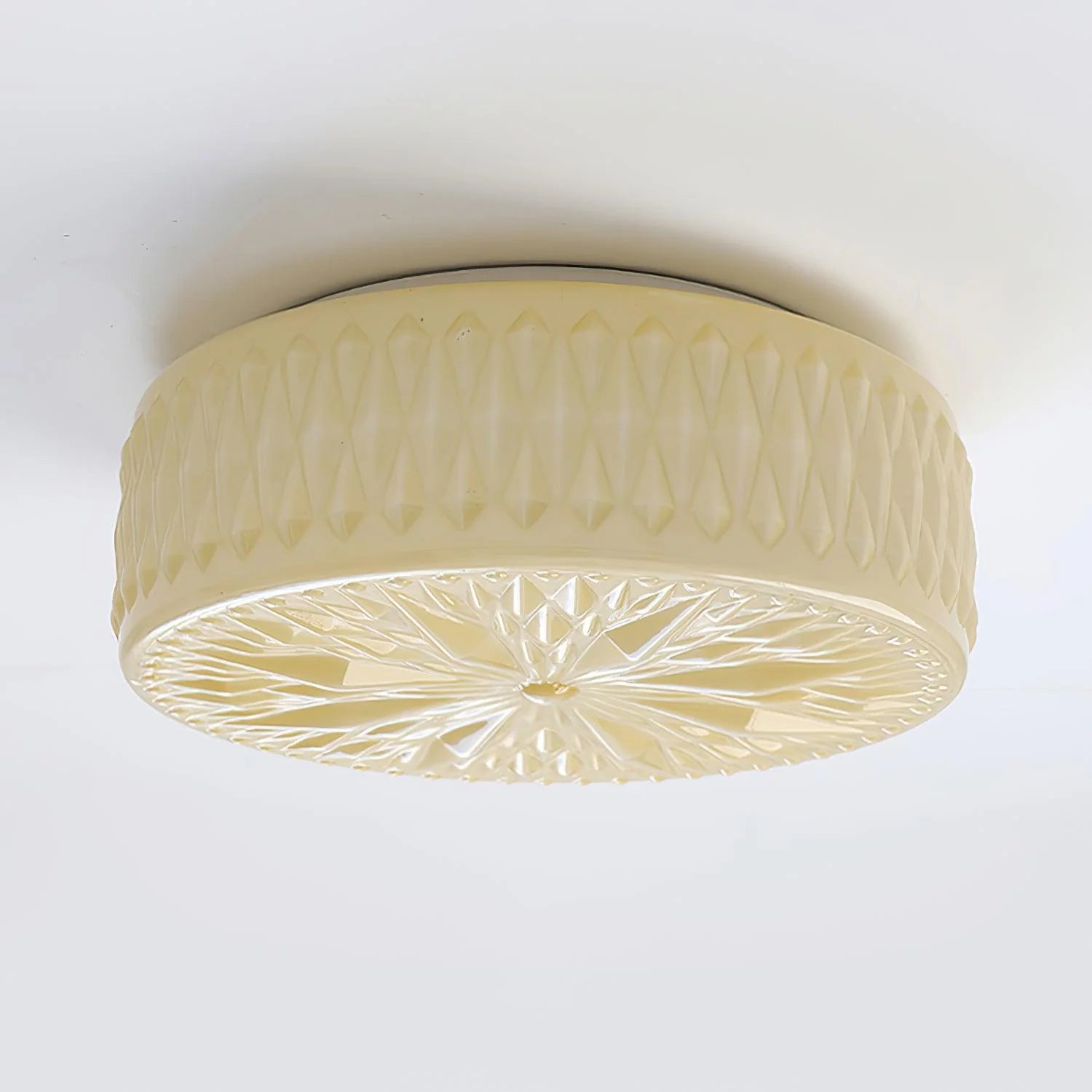Constellation Round-Hewing Glass Ceiling Light