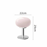 Moderne design dekorativ glasbord lampe