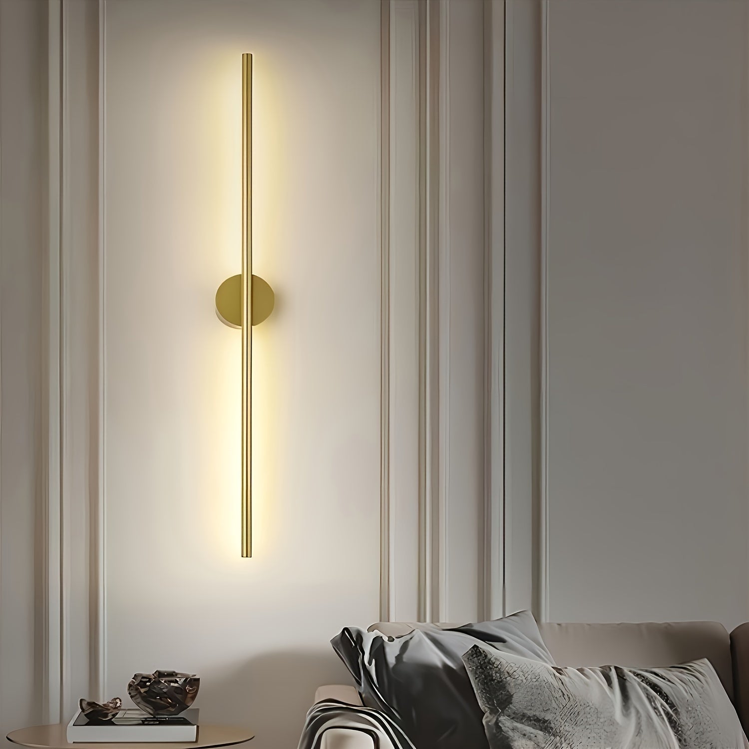 Applique murale élégante en métal SlimLine