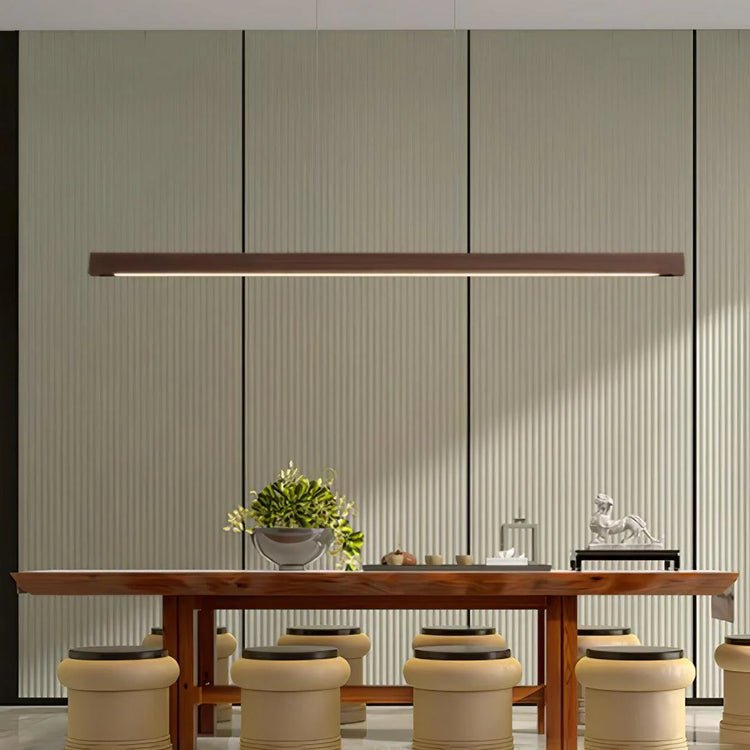 Modern Linear Metal Pendant Lamp