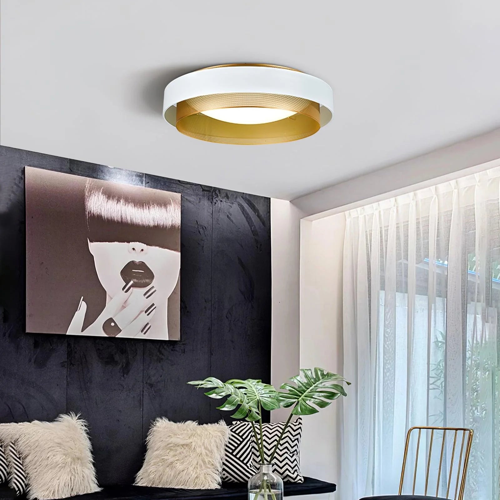 Elegant Circle Acrylic Ceiling Light