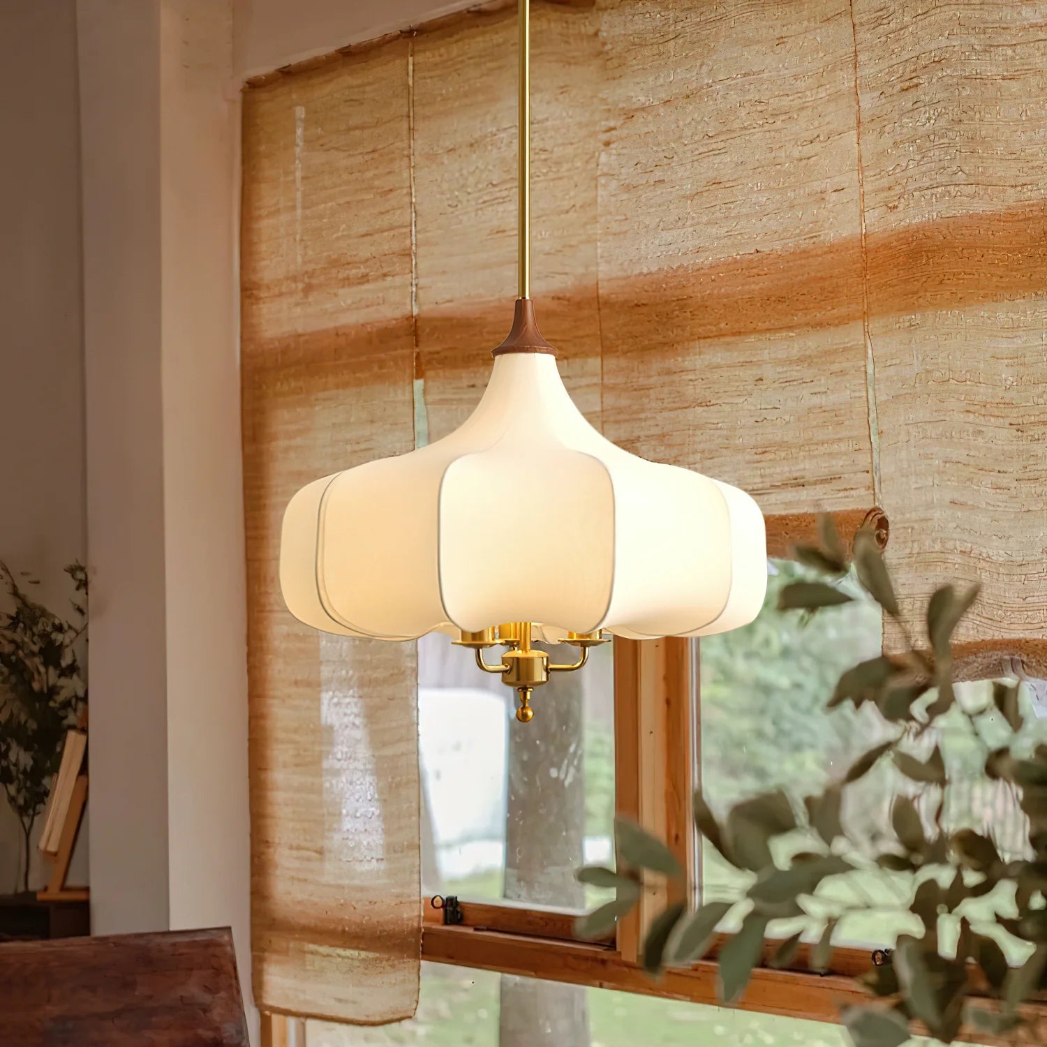 Vintage Cloud Cloth Pendant Light