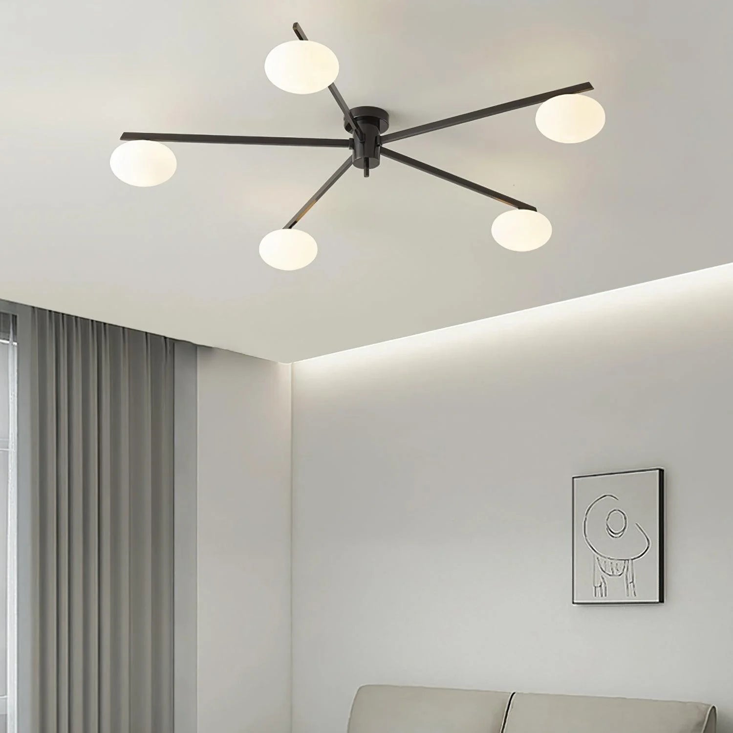 Lampada da soffitto JasperGlow