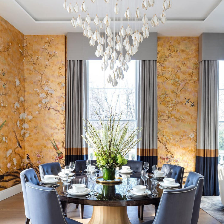 Klassisk Flora-Bud keramisk pendel