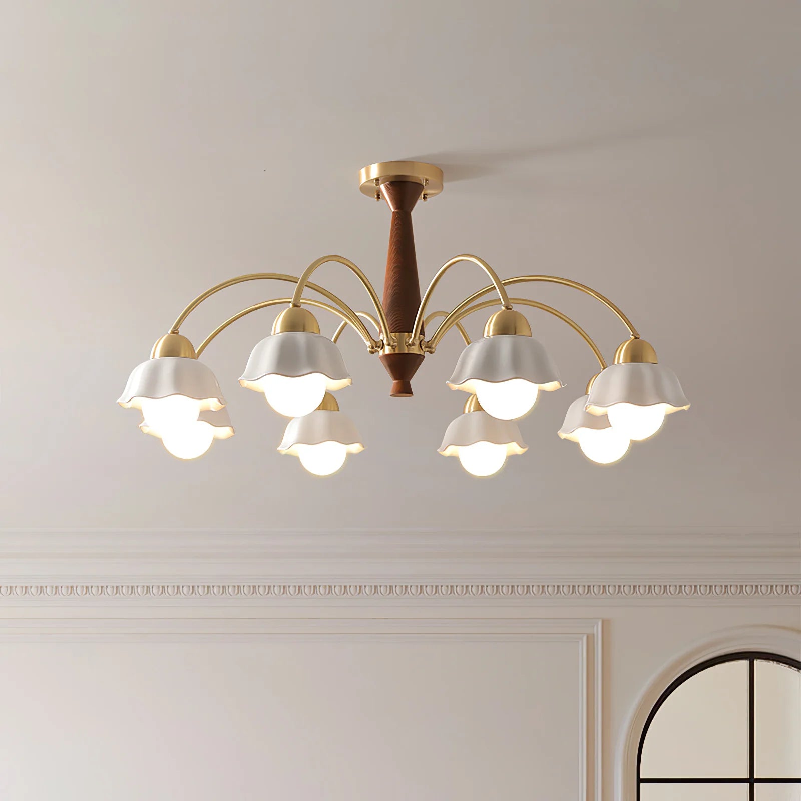 Lampadario in ottone di Stoccolma