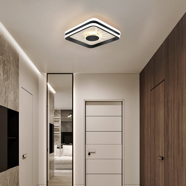 Moderne smart krystal loftslampe