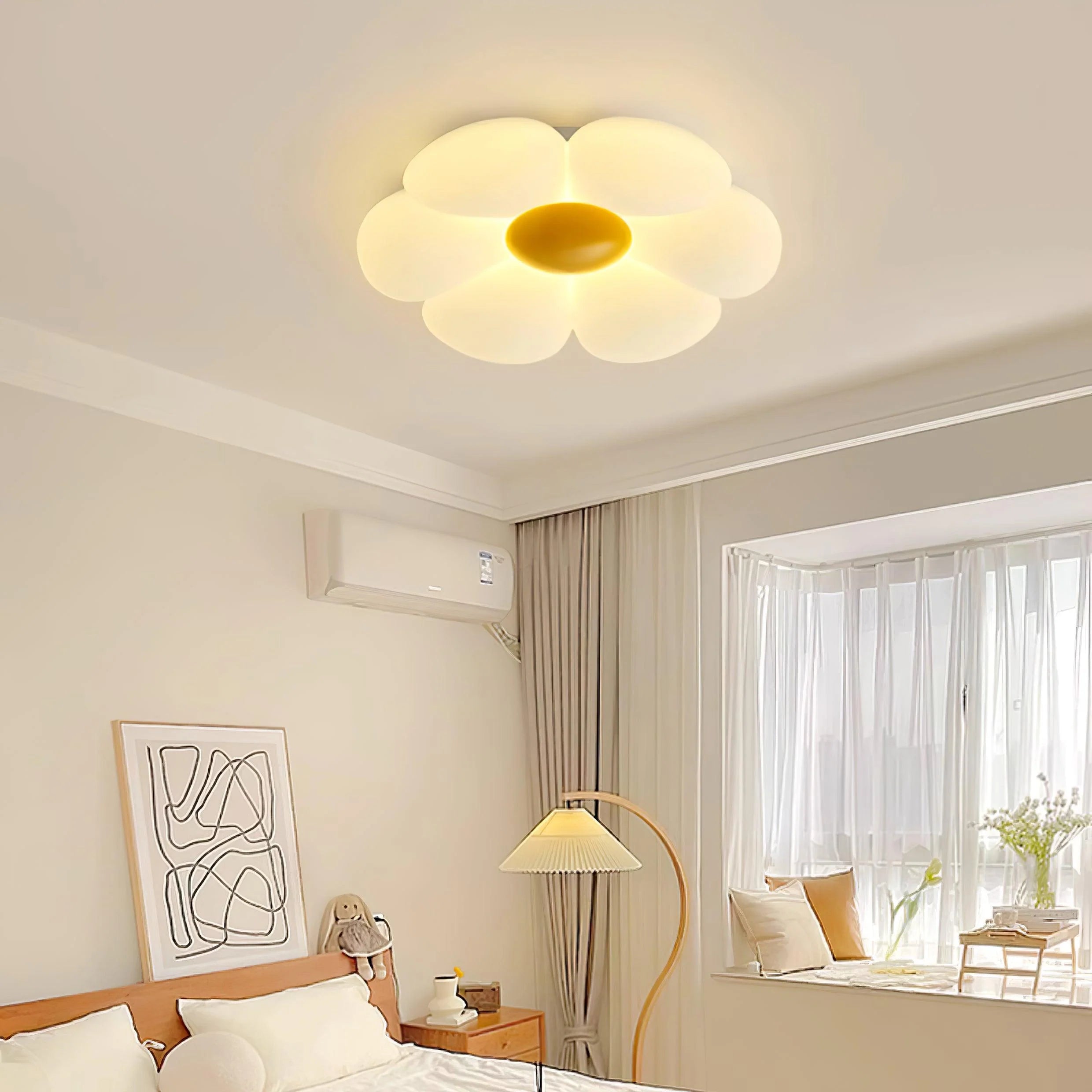 Luminescence Flower-Bloom Acrylic Ceiling Light