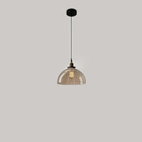Scandinavian Transparent Glass Pendant Light