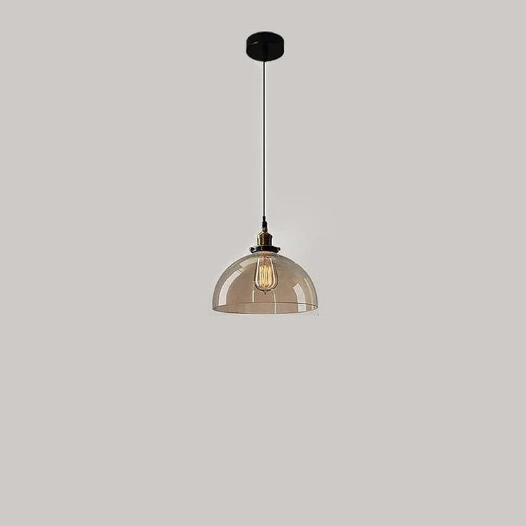 Scandinavian Transparent Glass Pendant Light