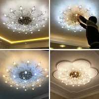 Nordic Modern Crystal Ceiling Chandelier