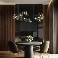 Contemporary Alyse LED Ring Chandelier