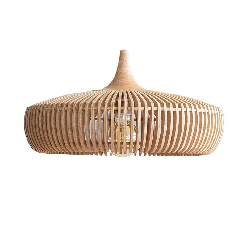 GlareFusion Creative Wooden Chandelier