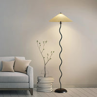 Serpentine -Leuchten -Stehlampe