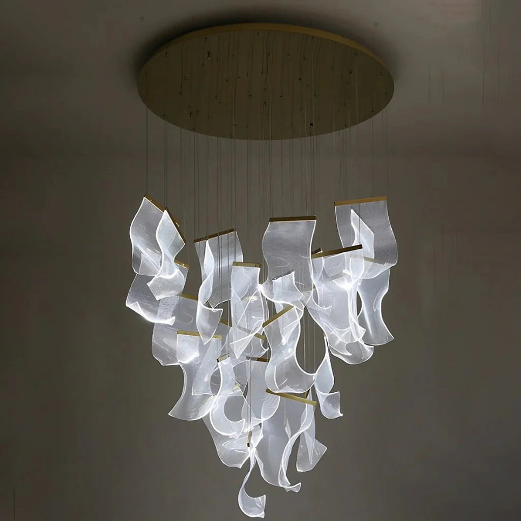 Lampadario postmoderno di lusso creativo
