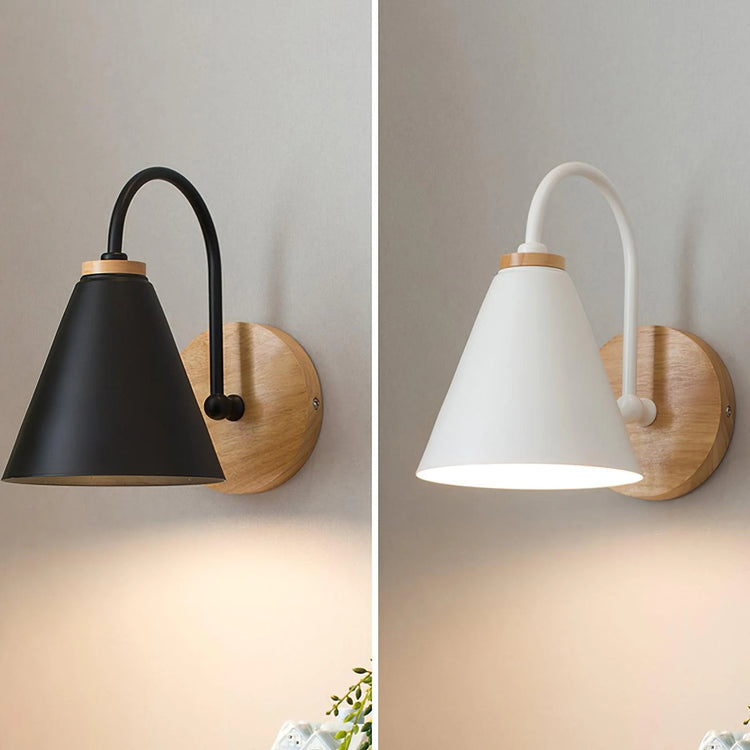 Retro Cone Iron Wall Lamp