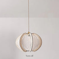 Artistic Wooden Irregular Pendant Light