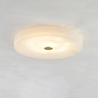 Clara Alabaster Flush Mount