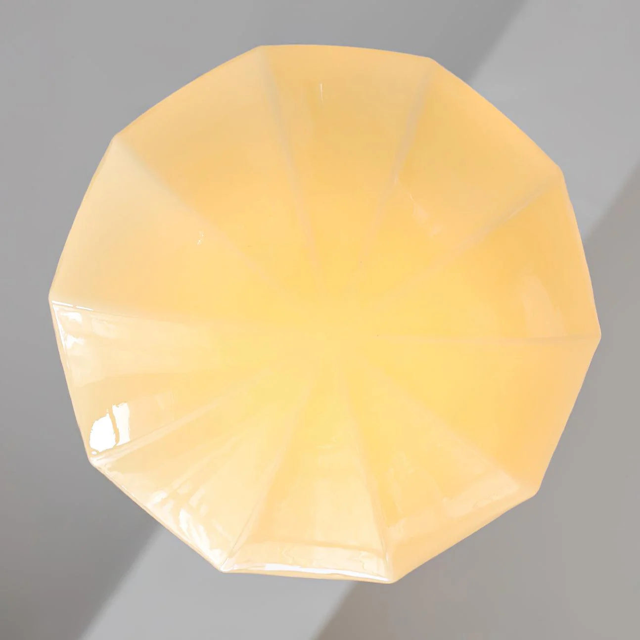 Elegant Sleek Dome Glass Ceiling Lamp