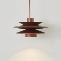 Wooden Cascade Pendant Light